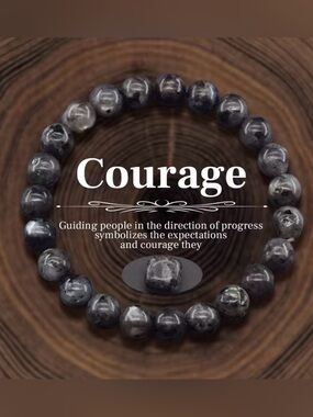 JD Gems jewelry courage Beaded Bracelet natural stone 6/8/10mm